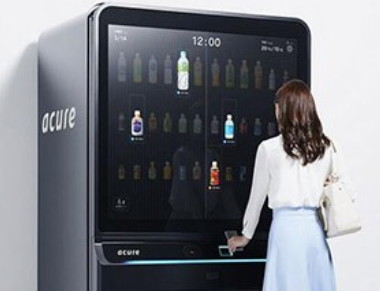 自動售貨機顯示屏